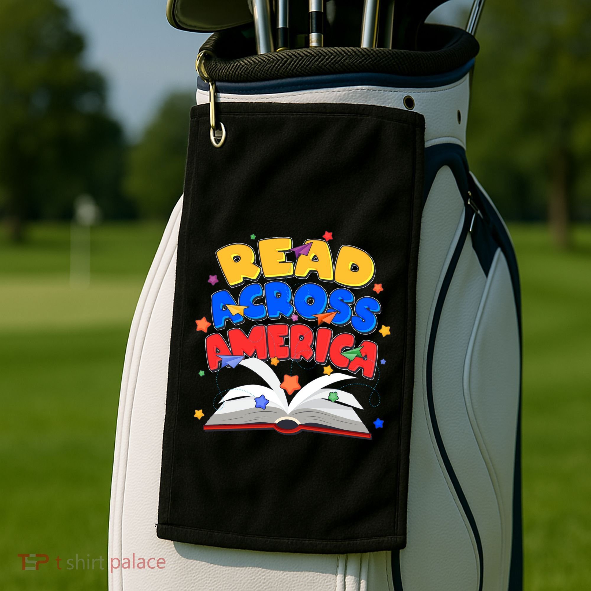 Read Across America Book Lover Golf Towel