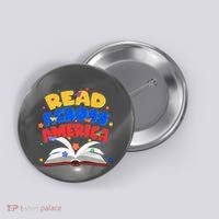 Read Across America Book Lover Button thumb 0