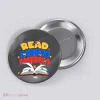 Read Across America Book Lover Button thumb 0