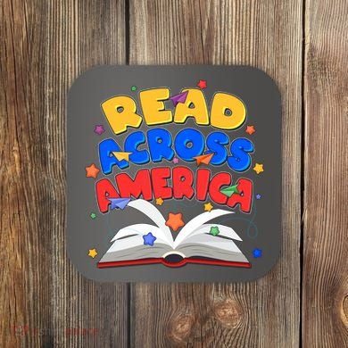 Read Across America Book Lover Coaster