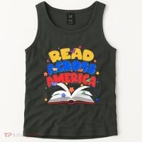 Read Across America Book Lover Tank Top thumb 2