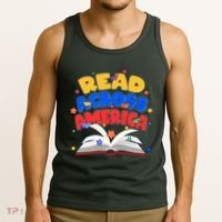 Read Across America Book Lover Tank Top thumb 3