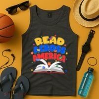 Read Across America Book Lover Tank Top thumb 4