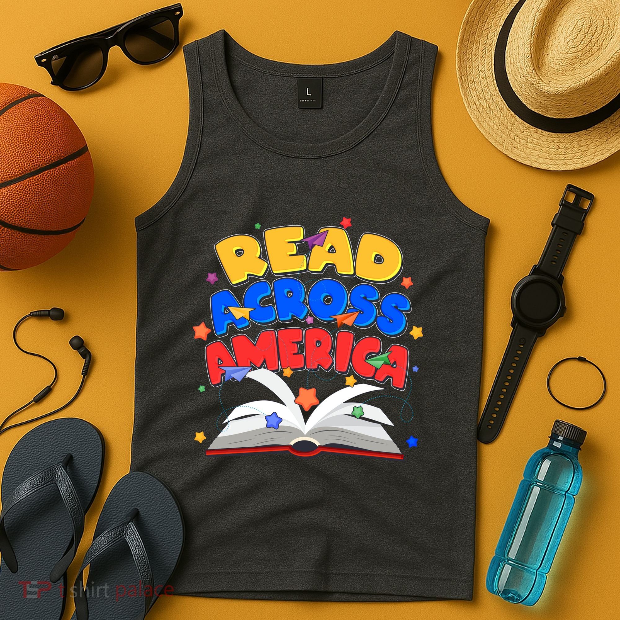 Read Across America Book Lover Tank Top