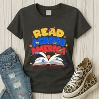 Read Across America Book Lover Women's T-Shirt thumb 3