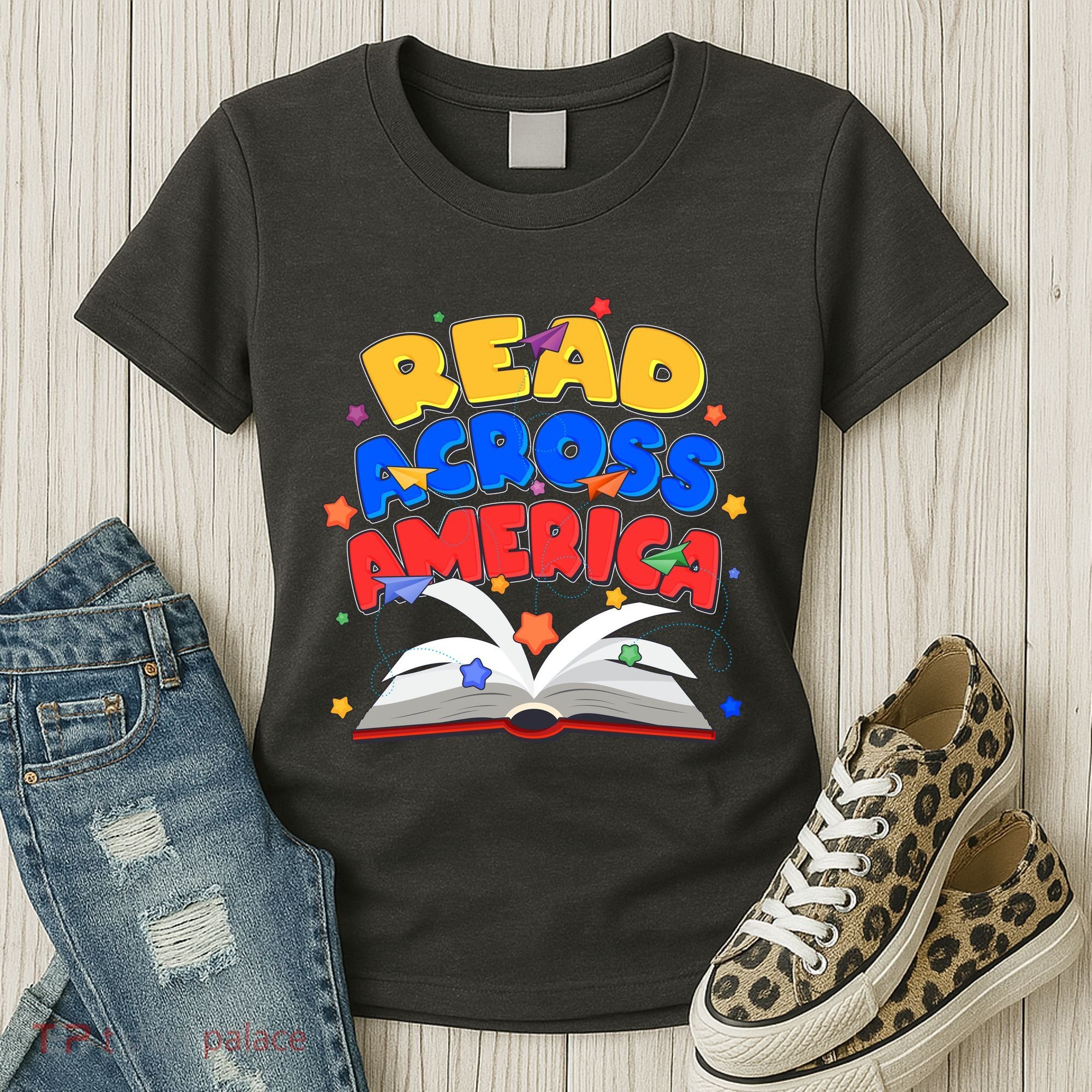 Read Across America Book Lover Women's T-Shirt
