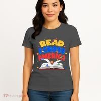 Read Across America Book Lover Women's T-Shirt thumb 4