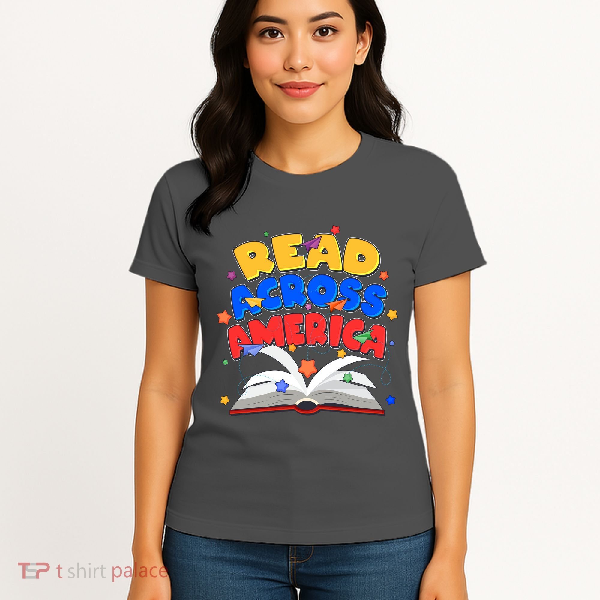 Read Across America Book Lover Women's T-Shirt