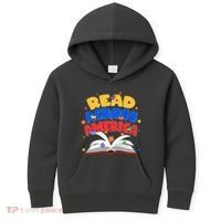 Read Across America Book Lover Kids Hoodie thumb 0