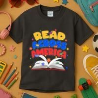 Read Across America Book Lover Kids T-Shirt thumb 3