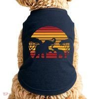 Retro Africa Animal Zoo Keeper Gift Safari Sunset Elephant Doggie Tank thumb 0