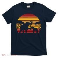 Retro Africa Animal Zoo Keeper Gift Safari Sunset Elephant T-Shirt thumb 0