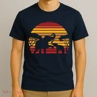 Retro Africa Animal Zoo Keeper Gift Safari Sunset Elephant T-Shirt thumb 3