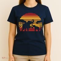 Retro Africa Animal Zoo Keeper Gift Safari Sunset Elephant T-Shirt thumb 4