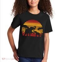 Retro Africa Animal Zoo Keeper Gift Safari Sunset Elephant Kids T-Shirt thumb 2