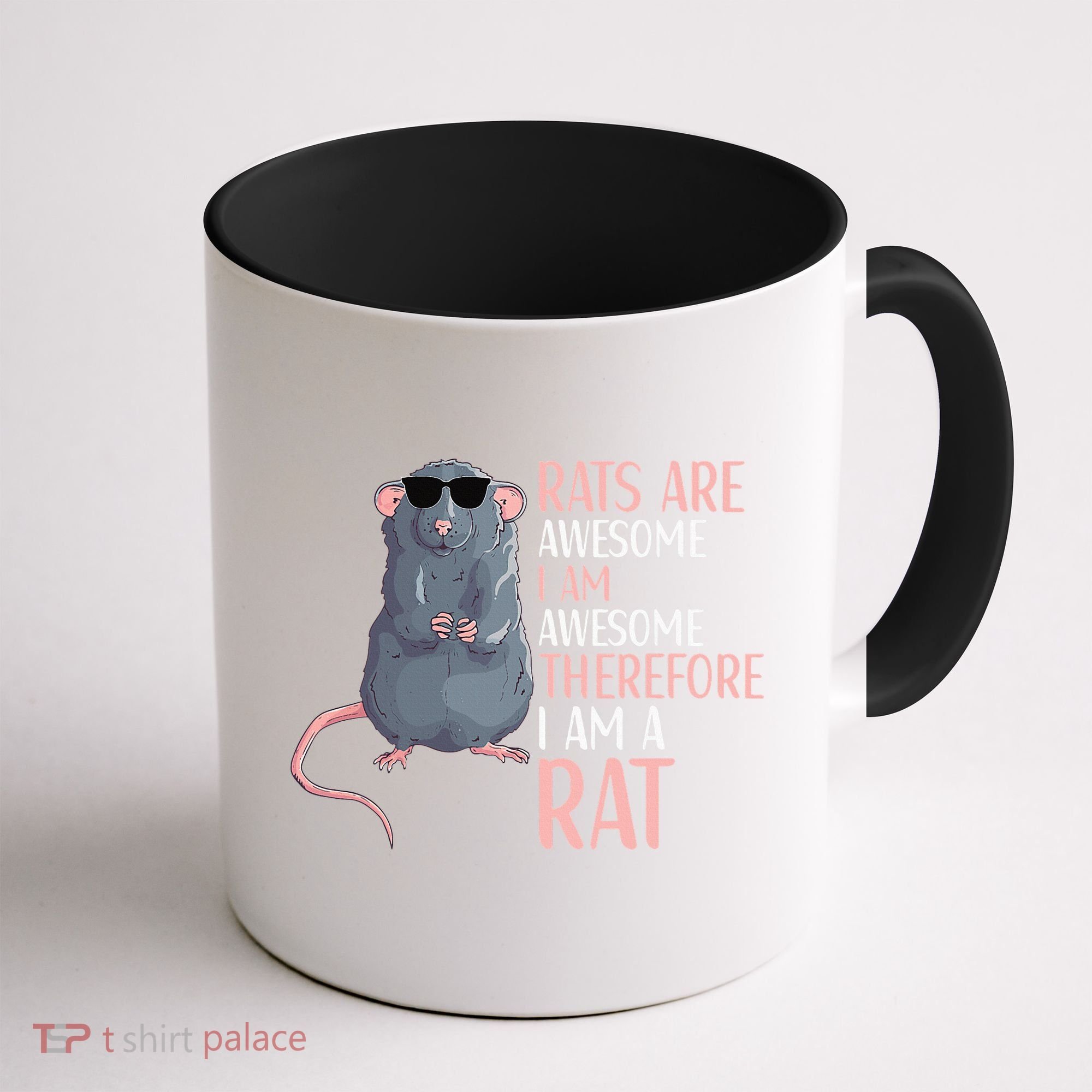 Rats Are Awesome Funny Rat Lover  Coffee Mug