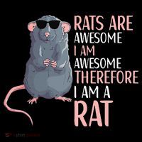 Rats Are Awesome Funny Rat Lover  Coffee Mug thumb 5