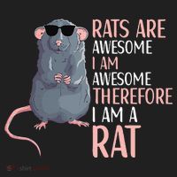 Rats Are Awesome Funny Rat Lover  Tumbler thumb 3