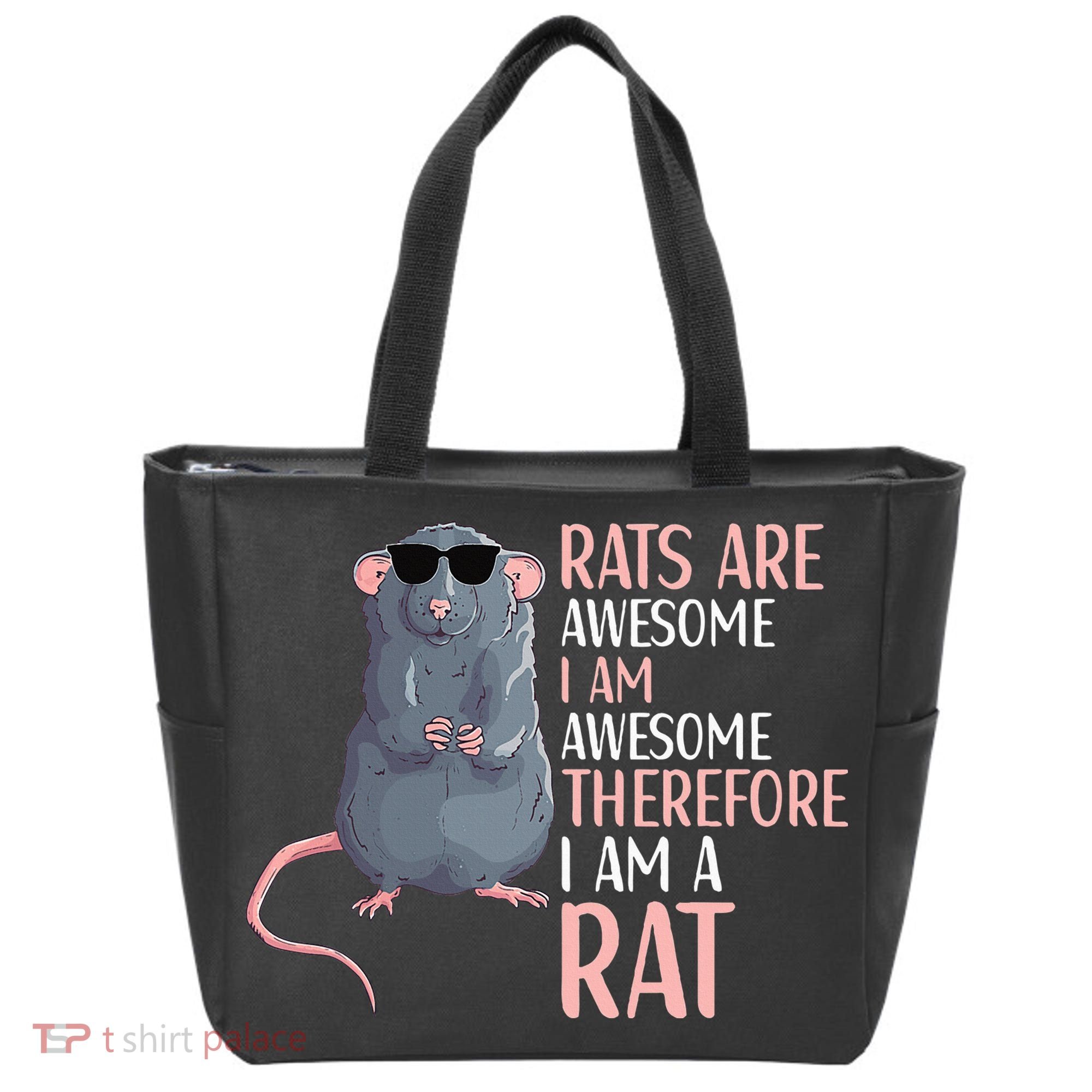 Rats Are Awesome Funny Rat Lover  Tote Bag