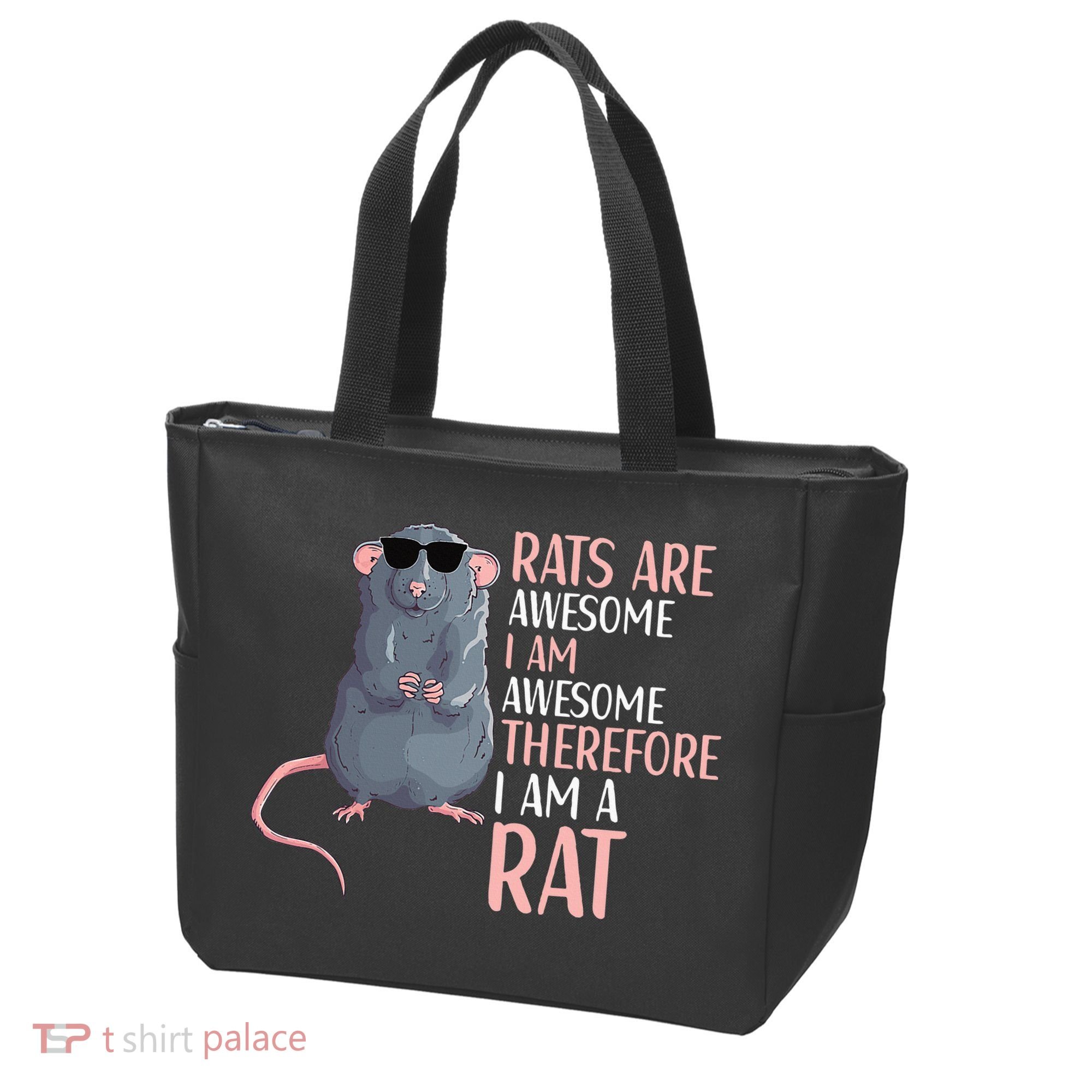 Rats Are Awesome Funny Rat Lover  Tote Bag