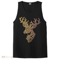 Reindeer Abstract Art Holiday PosiCharge Competitor Tank thumb 0