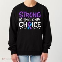 Rheumatoid Arthritis Awareness Ribbon Arthritis Warrior Gift Women's Sweatshirt thumb 0