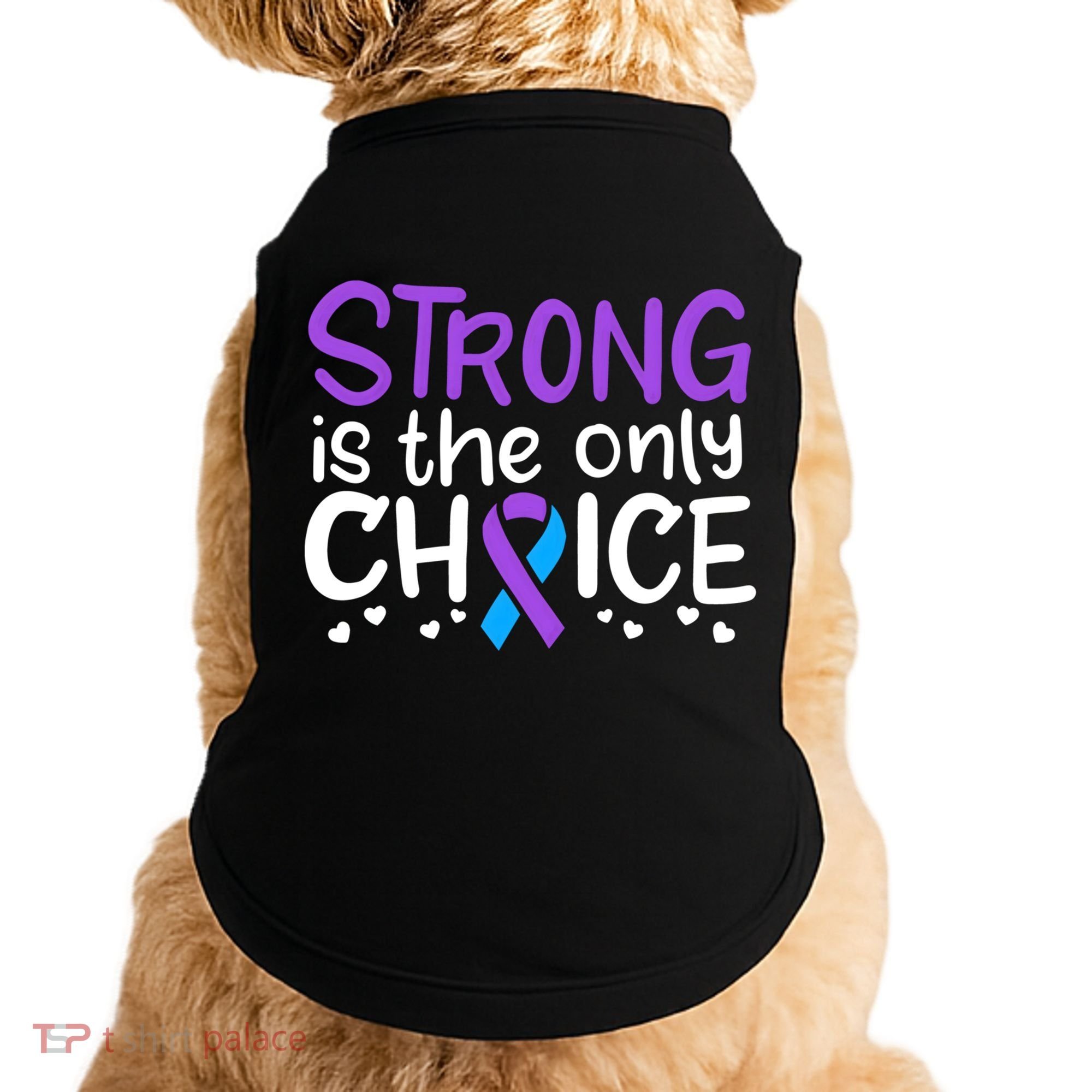Rheumatoid Arthritis Awareness Ribbon Arthritis Warrior Gift Doggie Tank