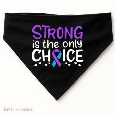 Rheumatoid Arthritis Awareness Ribbon Arthritis Warrior Gift USA-Made Doggie Bandana