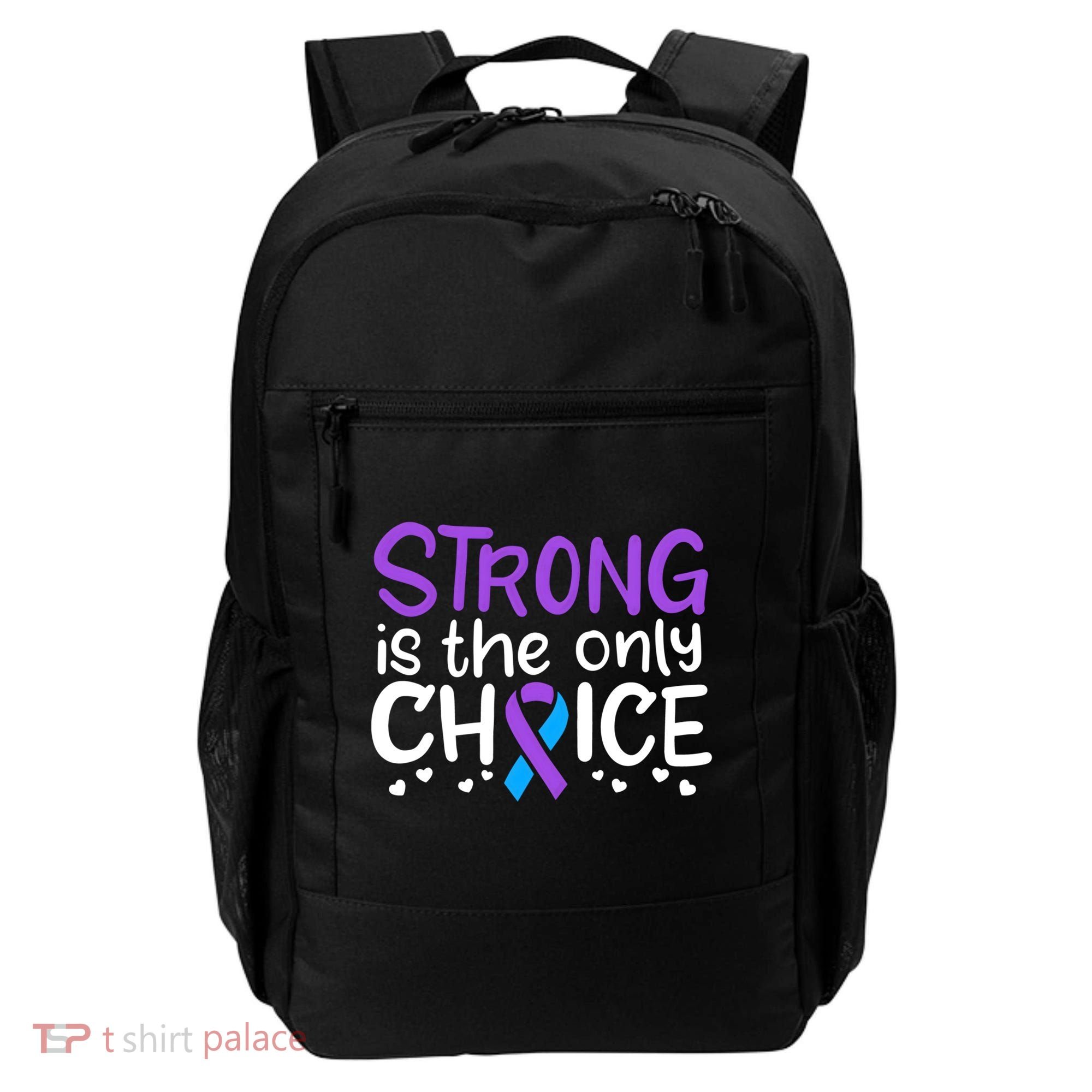Rheumatoid Arthritis Awareness Ribbon Arthritis Warrior Gift Backpack