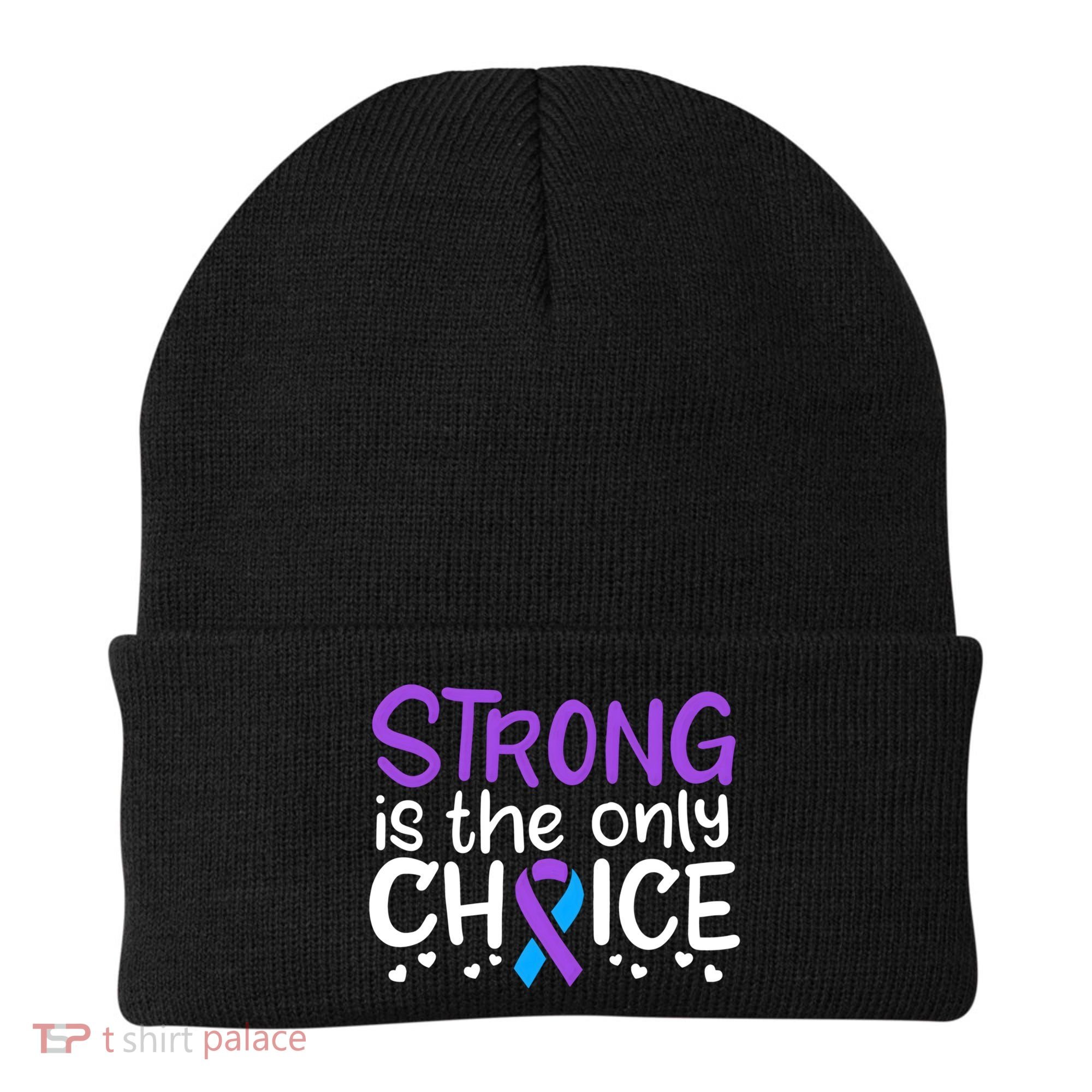Rheumatoid Arthritis Awareness Ribbon Arthritis Warrior Gift Beanie
