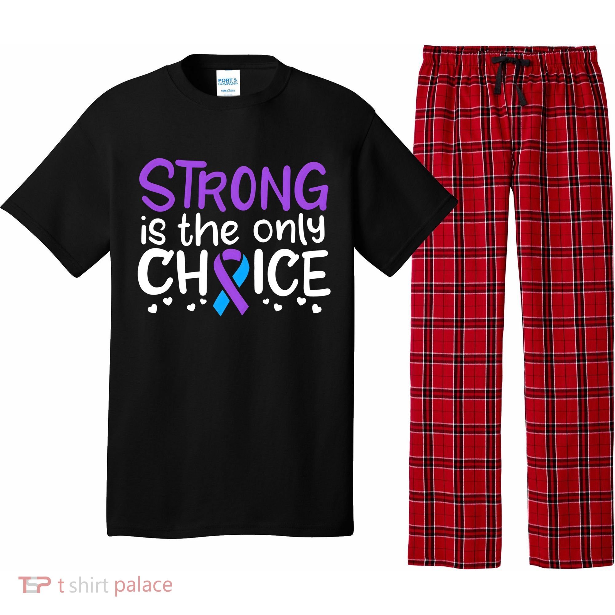 Rheumatoid Arthritis Awareness Ribbon Arthritis Warrior Gift Pajama Set