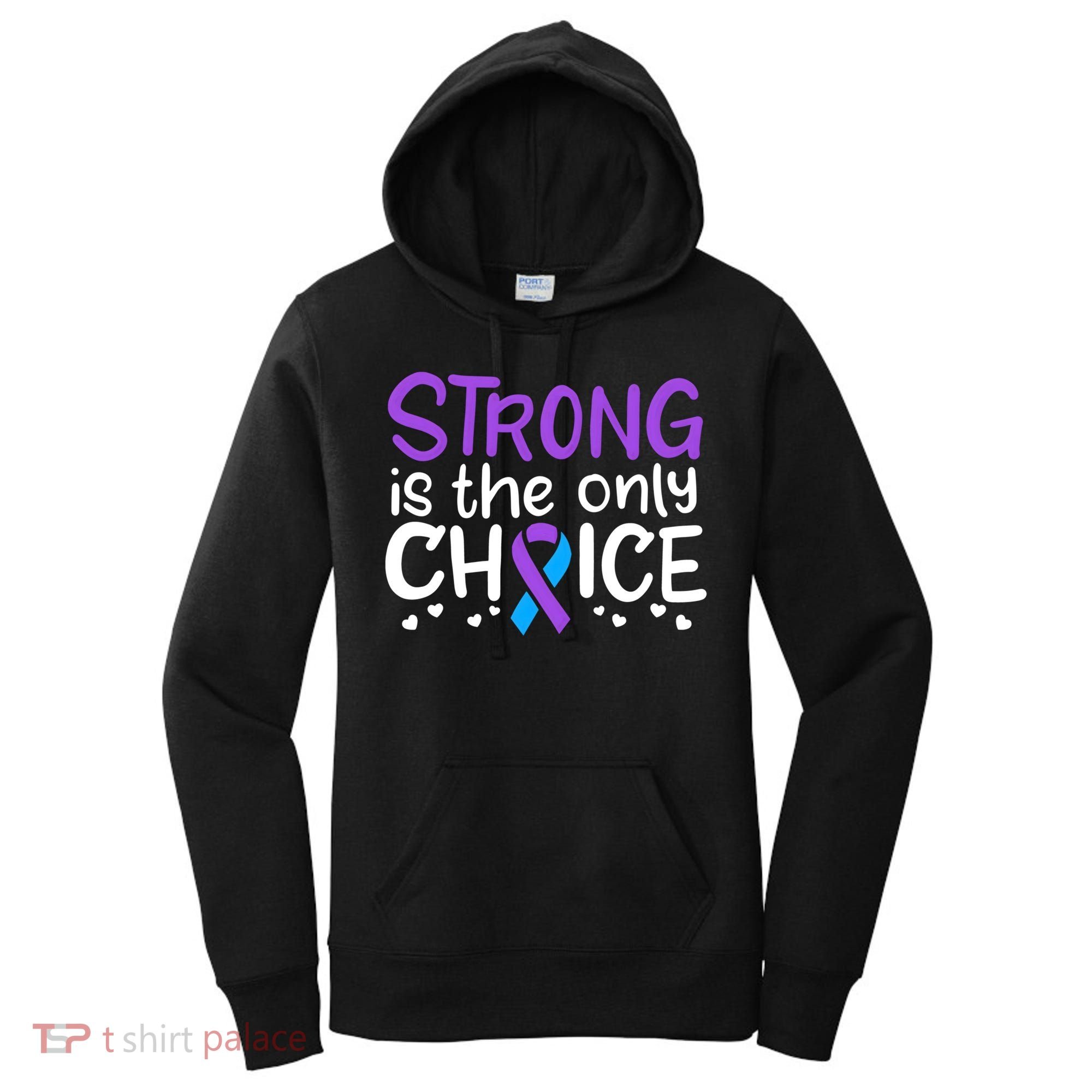 Rheumatoid Arthritis Awareness Ribbon Arthritis Warrior Gift Women's Hoodie