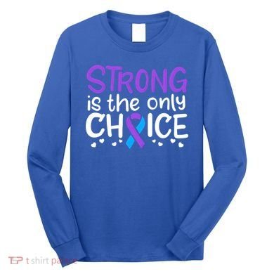 Rheumatoid Arthritis Awareness Ribbon Arthritis Warrior Gift Long Sleeve Shirt