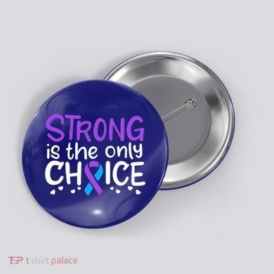 Rheumatoid Arthritis Awareness Ribbon Arthritis Warrior Gift Button