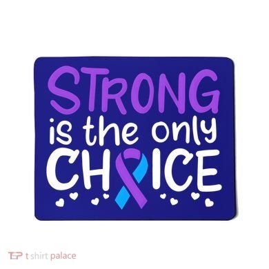 Rheumatoid Arthritis Awareness Ribbon Arthritis Warrior Gift Mousepad
