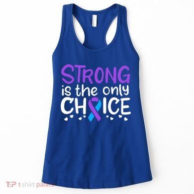 Rheumatoid Arthritis Awareness Ribbon Arthritis Warrior Gift Women's Tank Top