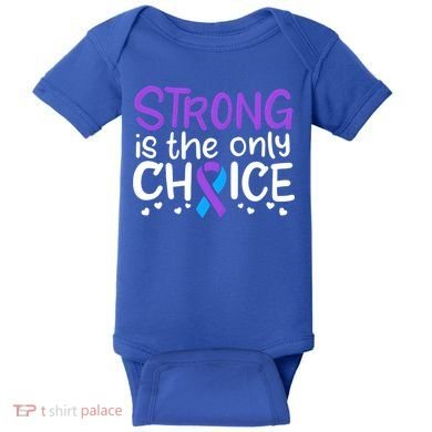 Rheumatoid Arthritis Awareness Ribbon Arthritis Warrior Gift Baby Bodysuit