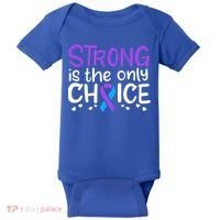 Rheumatoid Arthritis Awareness Ribbon Arthritis Warrior Gift Baby Bodysuit thumb 0
