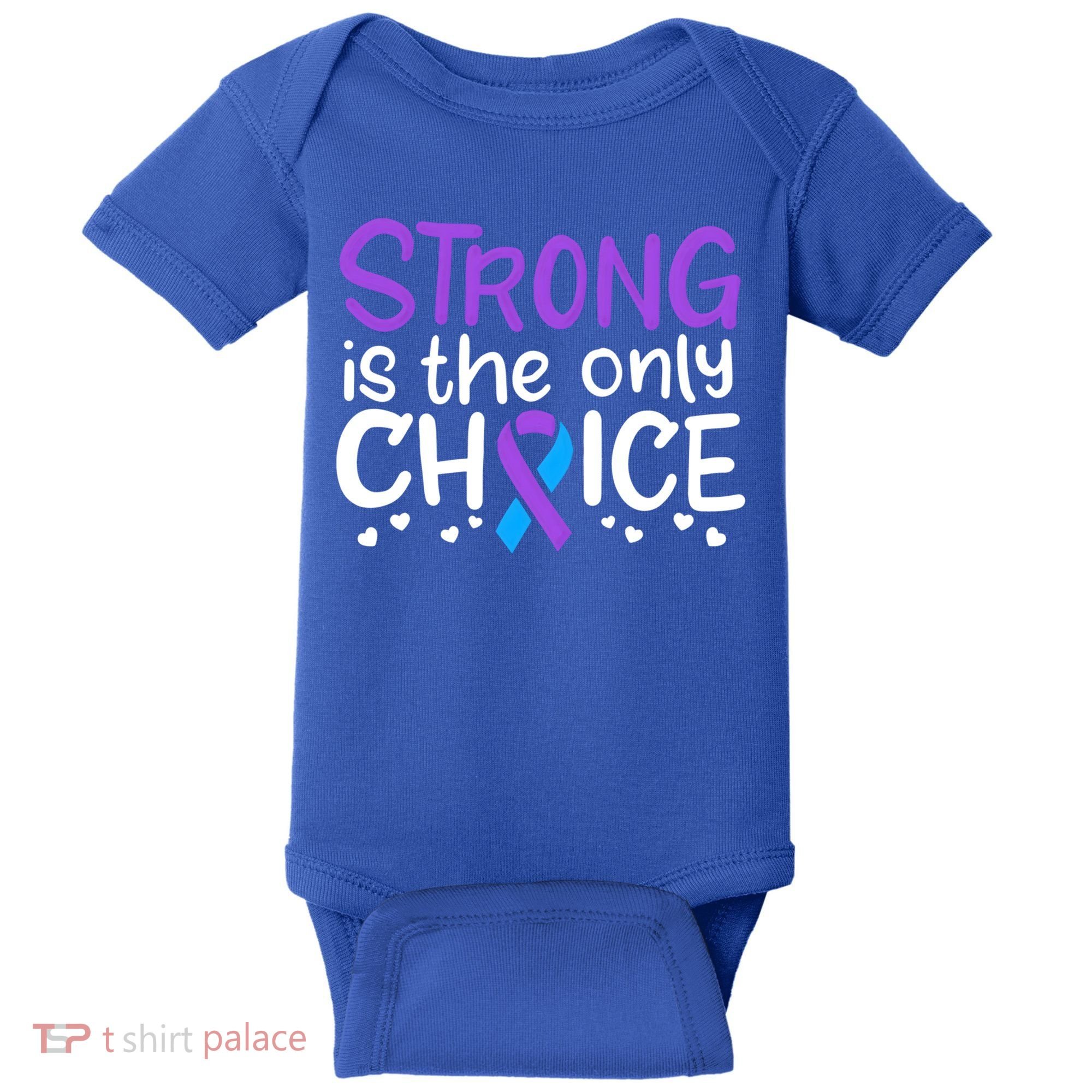 Rheumatoid Arthritis Awareness Ribbon Arthritis Warrior Gift Baby Bodysuit