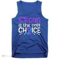 Rheumatoid Arthritis Awareness Ribbon Arthritis Warrior Gift Tank Top thumb 0
