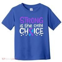 Rheumatoid Arthritis Awareness Ribbon Arthritis Warrior Gift Toddler T-Shirt thumb 0