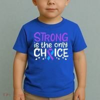 Rheumatoid Arthritis Awareness Ribbon Arthritis Warrior Gift Toddler T-Shirt thumb 2