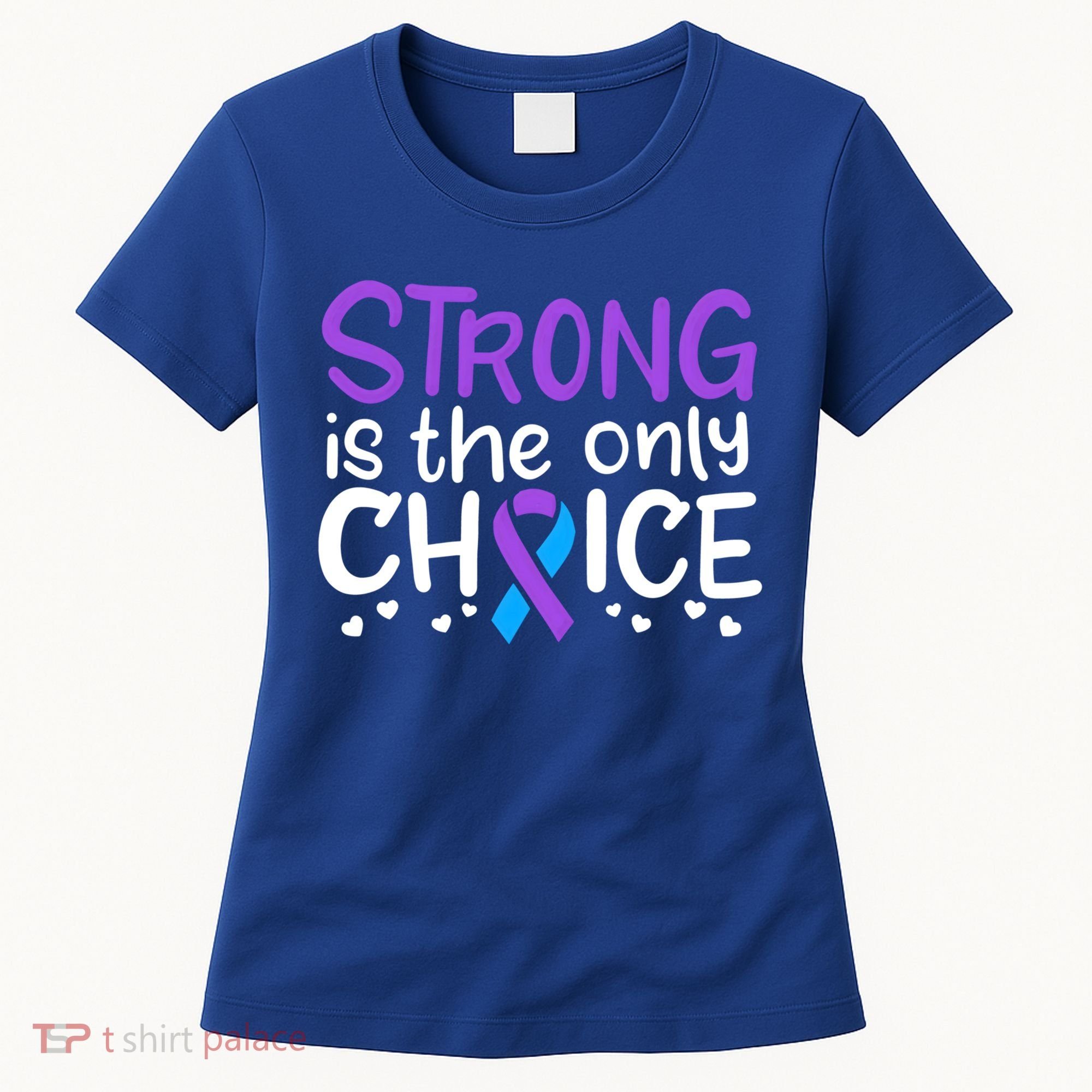 Rheumatoid Arthritis Awareness Ribbon Arthritis Warrior Gift Women's T-Shirt