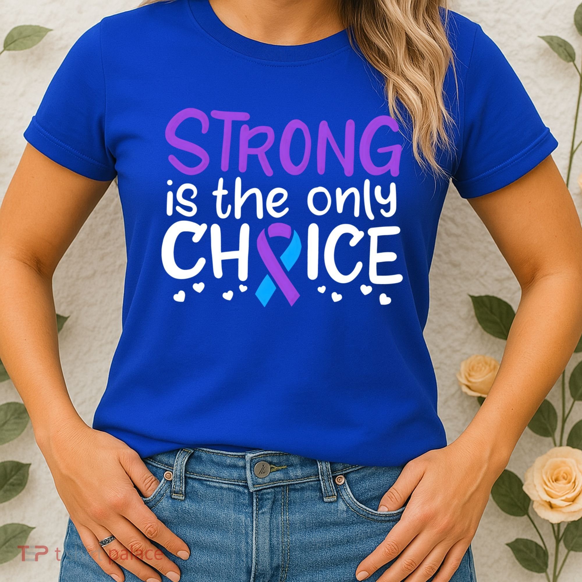 Rheumatoid Arthritis Awareness Ribbon Arthritis Warrior Gift Women's T-Shirt