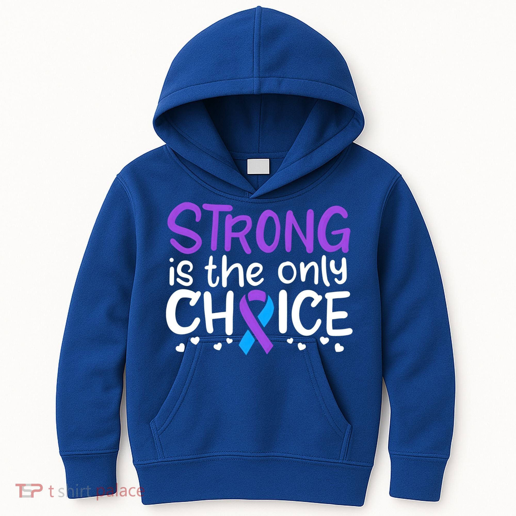 Rheumatoid Arthritis Awareness Ribbon Arthritis Warrior Gift Kids Hoodie