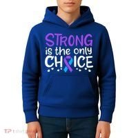 Rheumatoid Arthritis Awareness Ribbon Arthritis Warrior Gift Kids Hoodie thumb 4