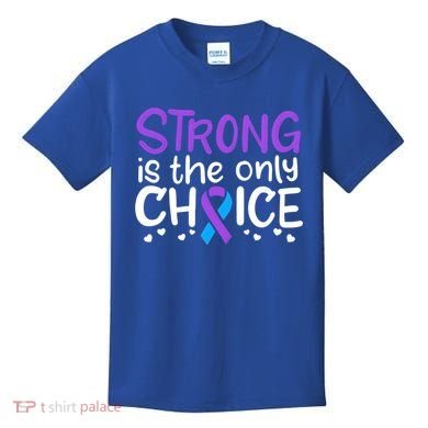 Rheumatoid Arthritis Awareness Ribbon Arthritis Warrior Gift Kids T-Shirt