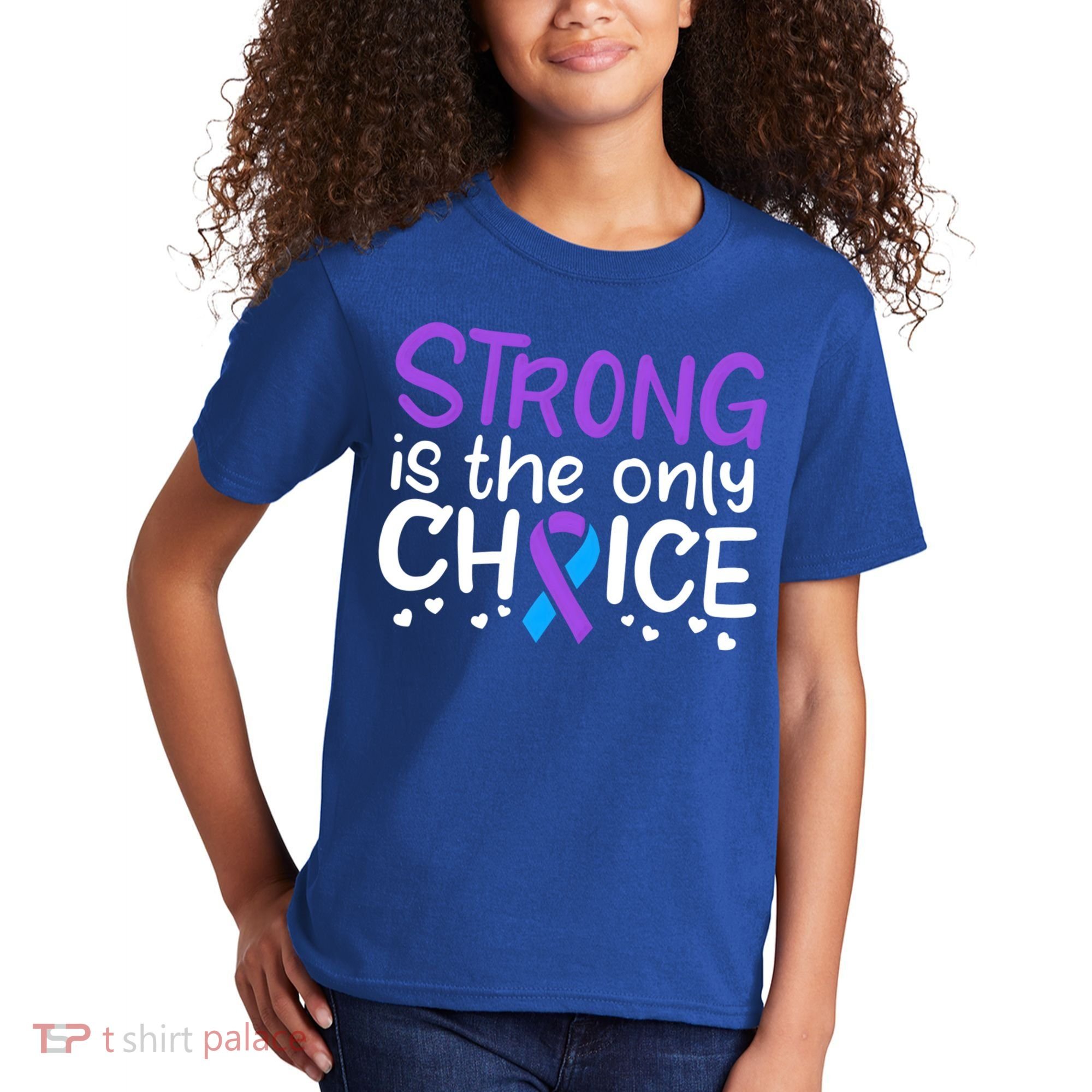 Rheumatoid Arthritis Awareness Ribbon Arthritis Warrior Gift Kids T-Shirt