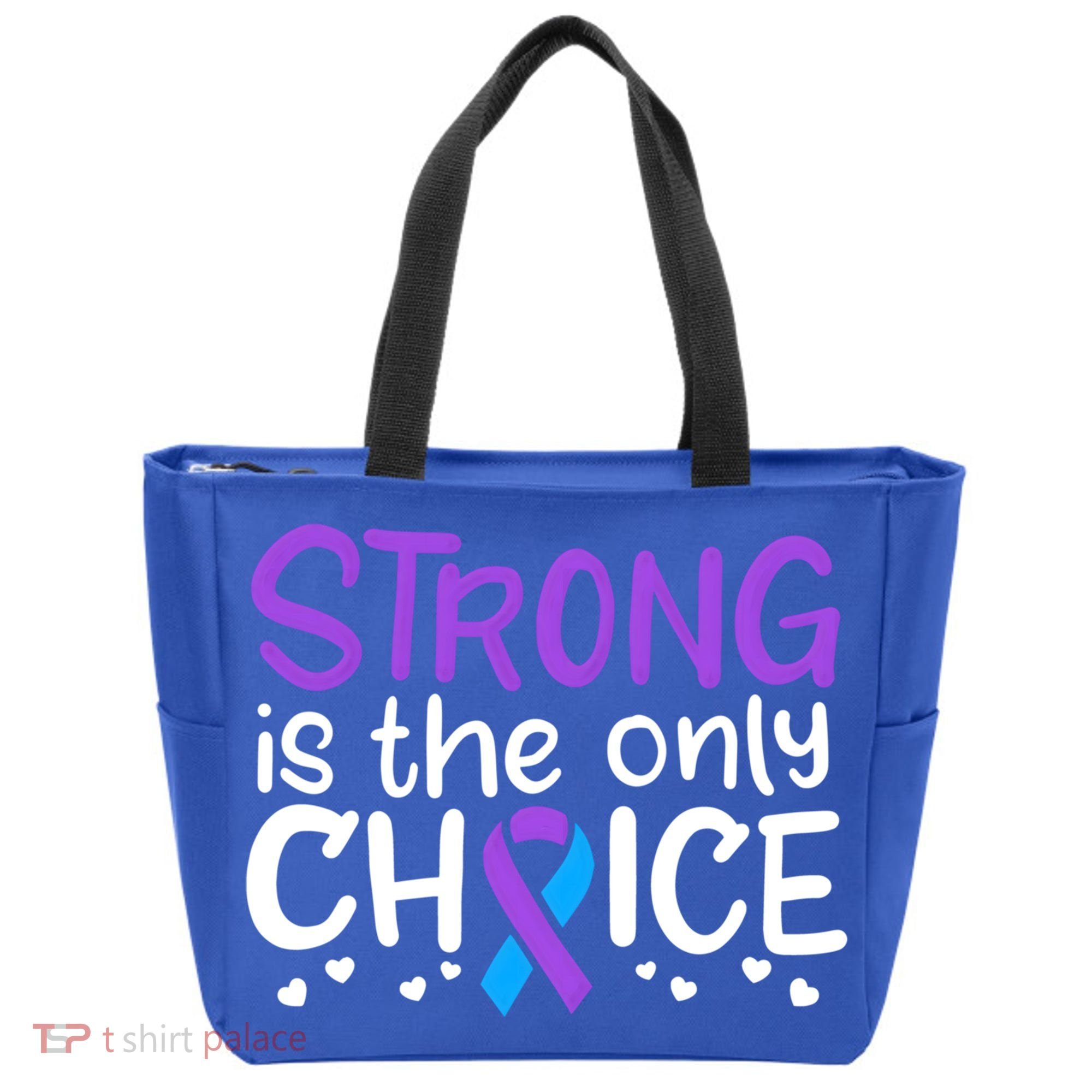 Rheumatoid Arthritis Awareness Ribbon Arthritis Warrior Gift Tote Bag