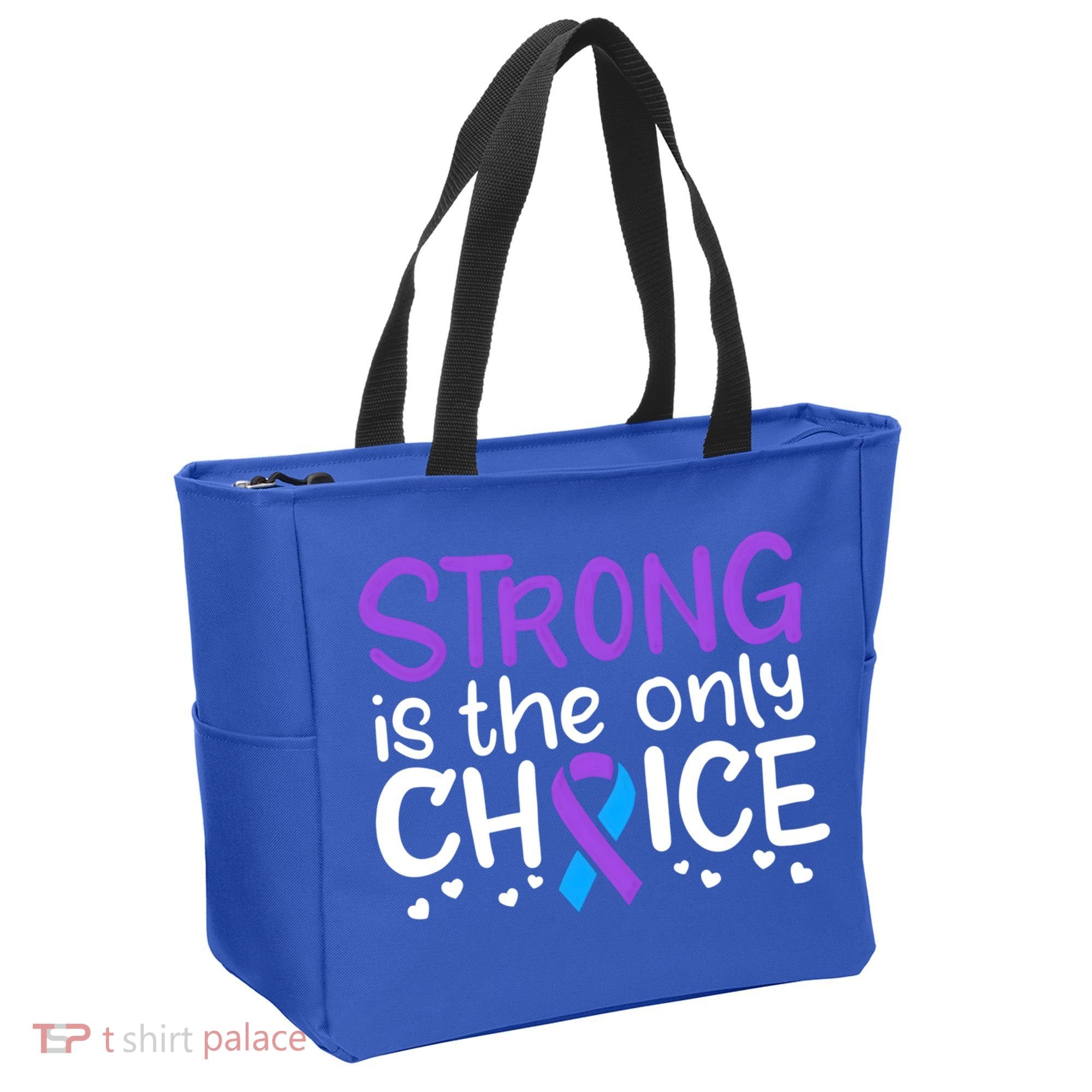 Rheumatoid Arthritis Awareness Ribbon Arthritis Warrior Gift Tote Bag